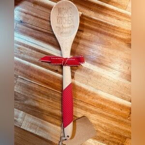 Engraved wooden spoon “ Mom’s Kitchen my favorite place“